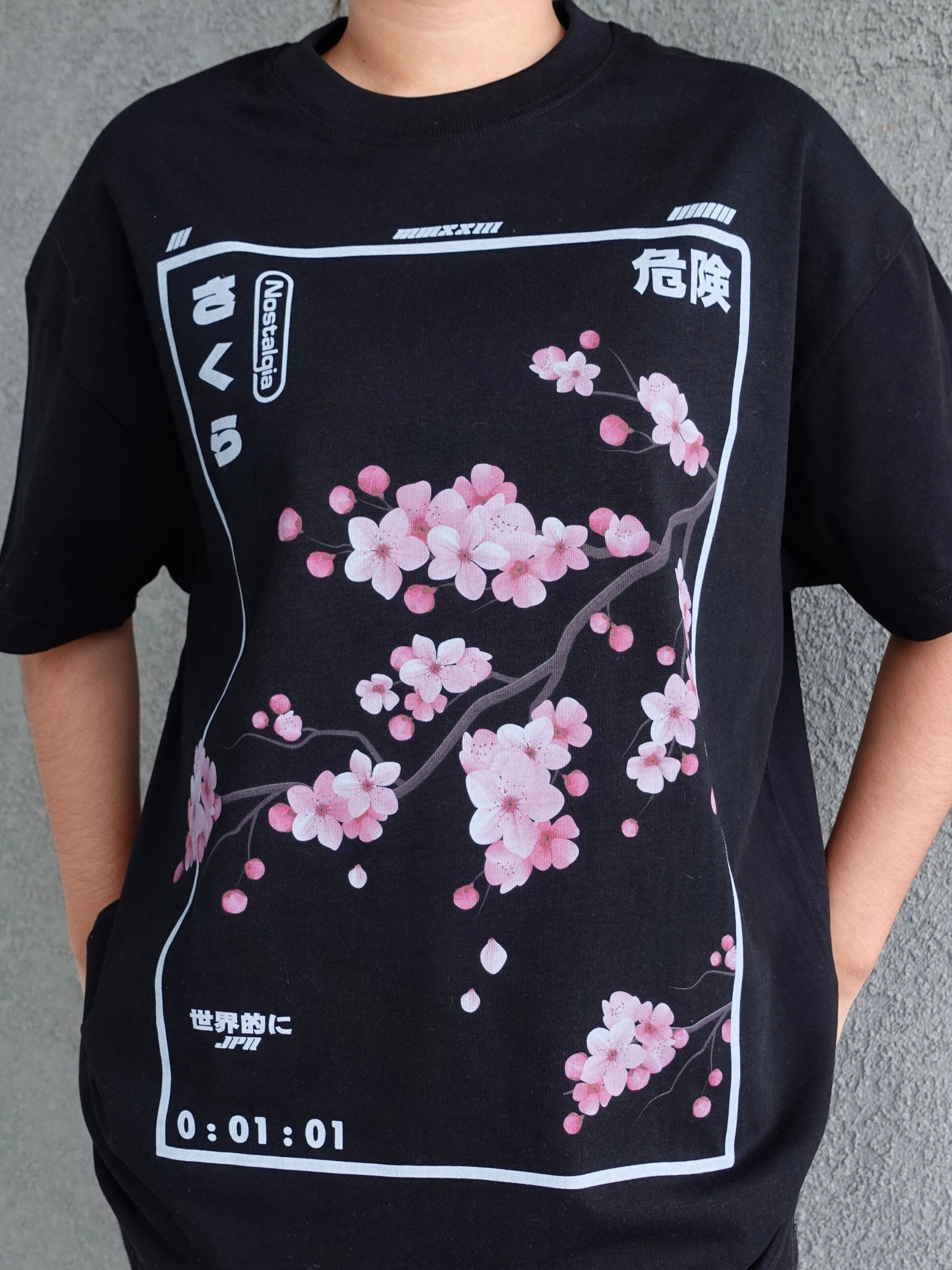 Front Print - Cherry Blossom T-Shirt