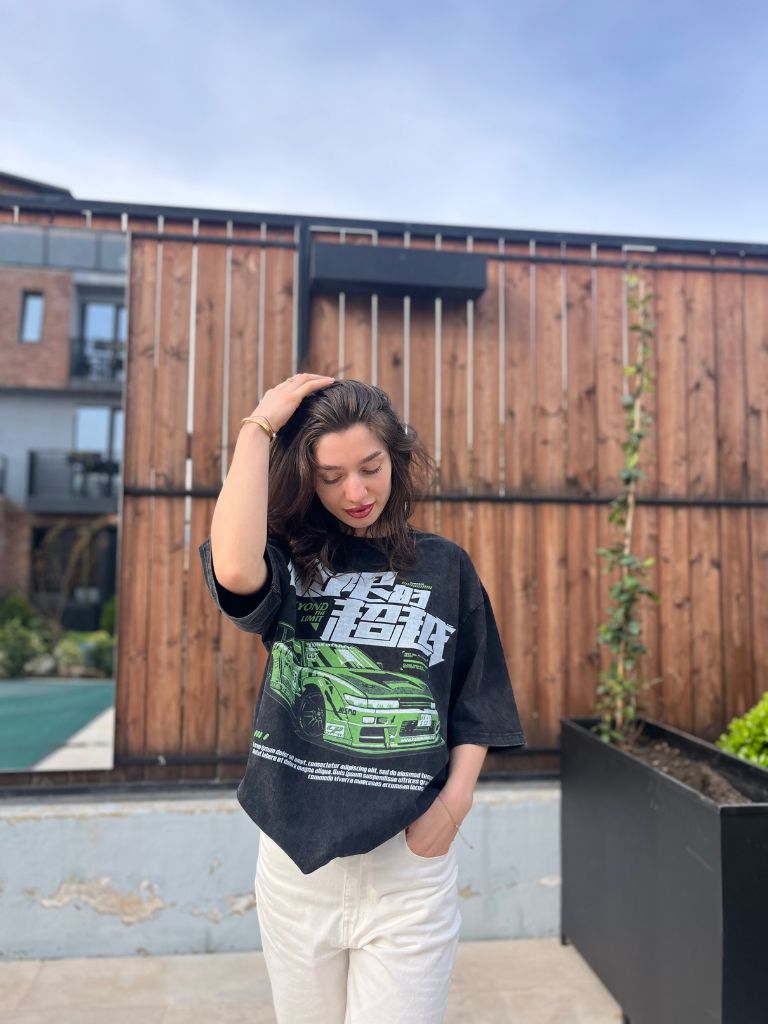 Front Print - Speed Vintage T-Shirt