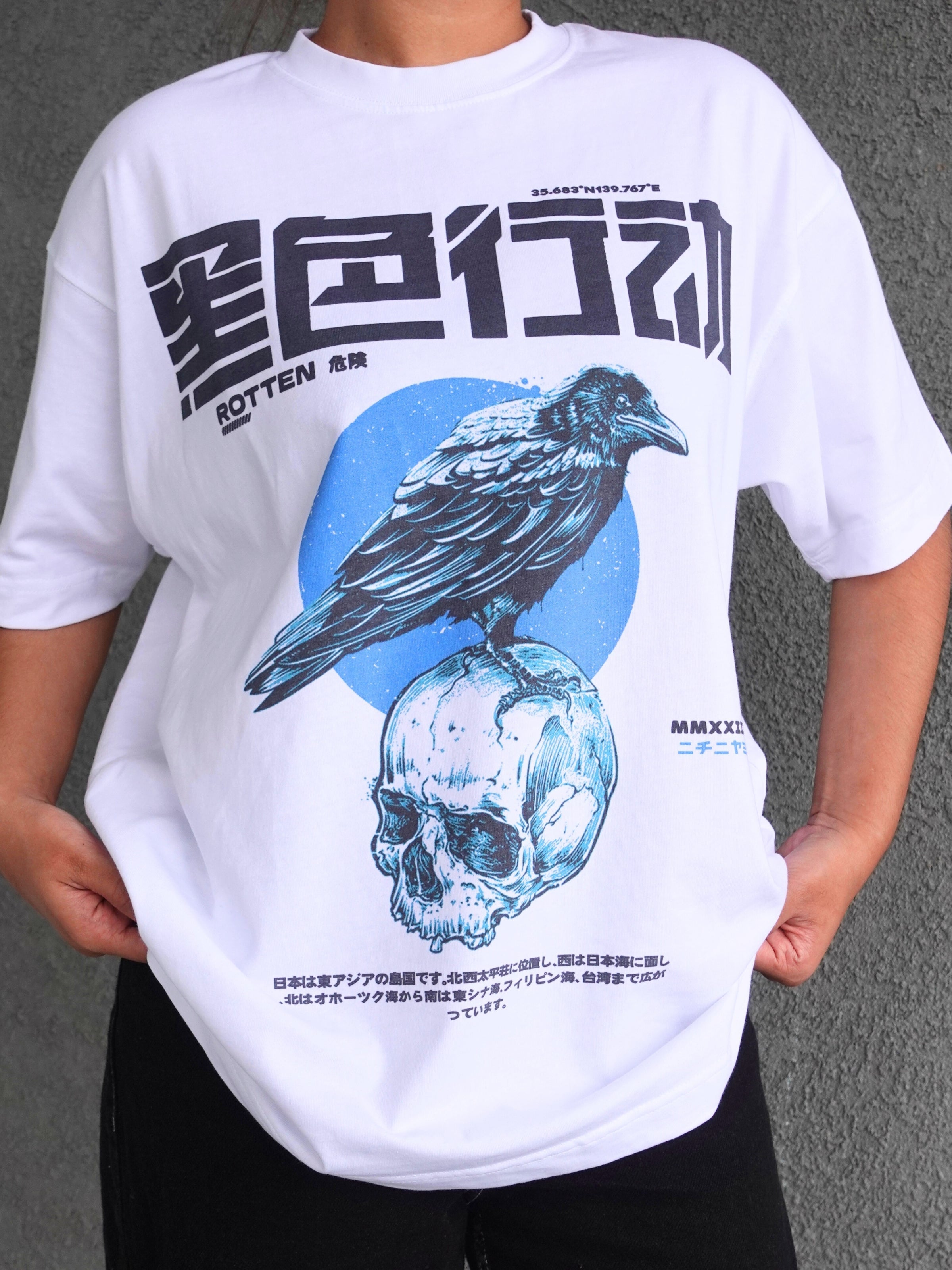 Front Print - Dark Crow T-Shirt