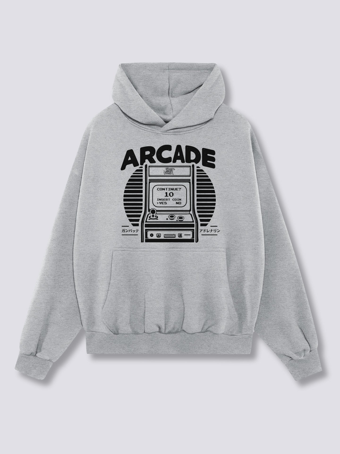 Front Print - Arcade Game Hoodie