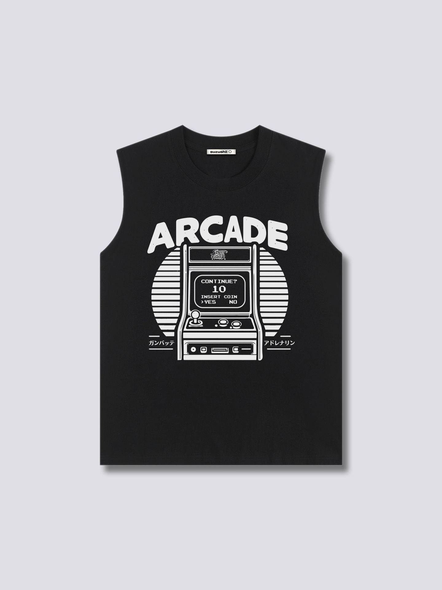 Front Print - Arcade Game Tank Top