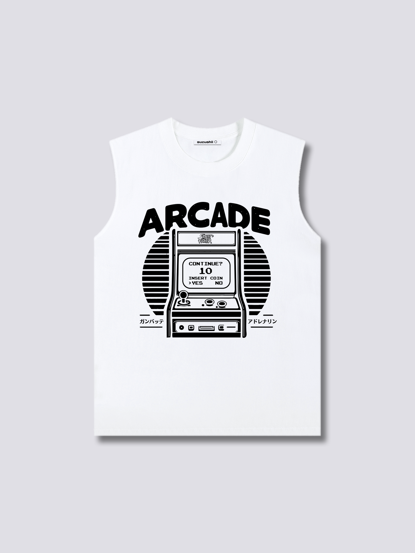 Front Print - Arcade Game Tank Top