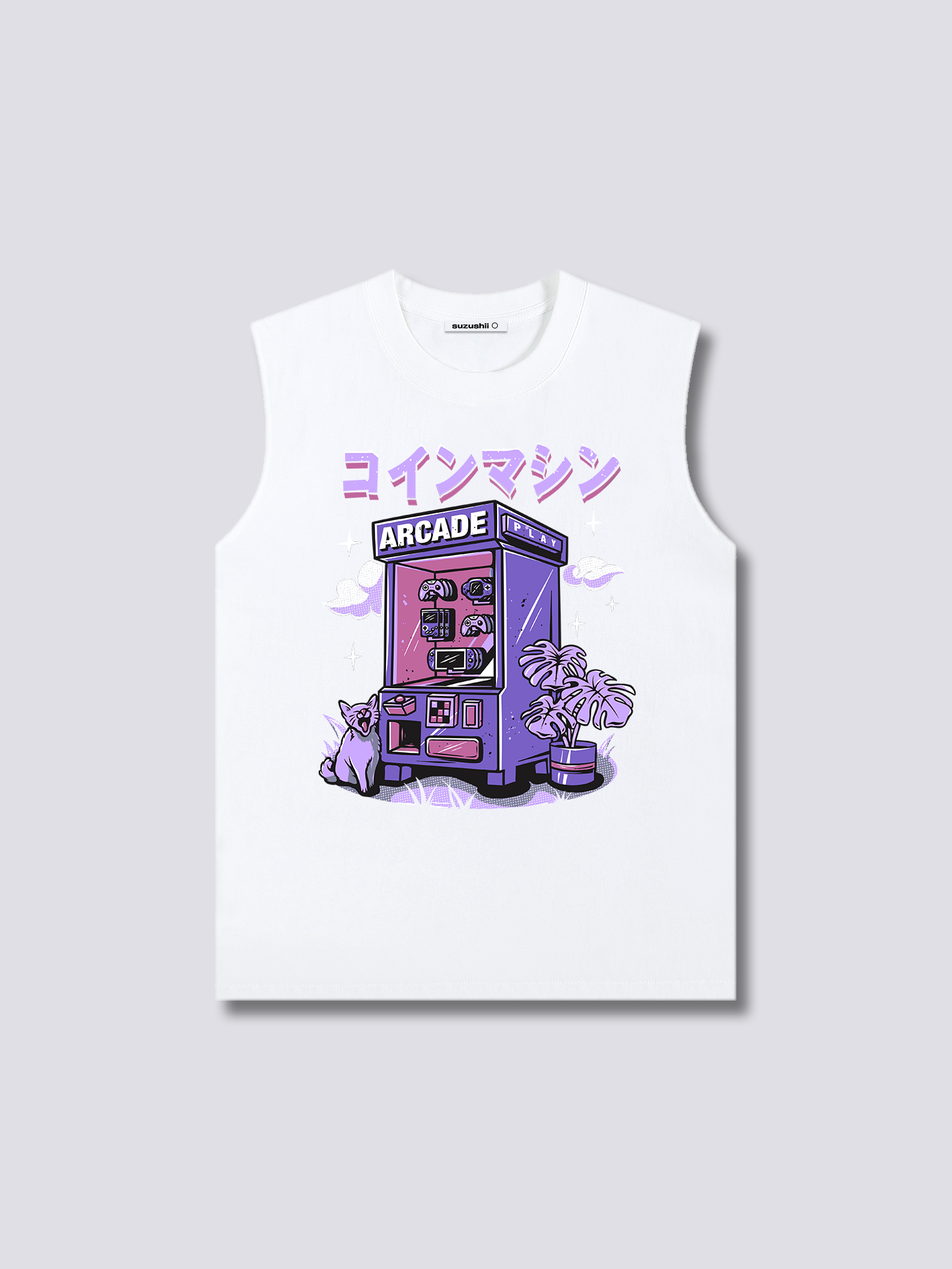 Front Print - Arcade Tank Top