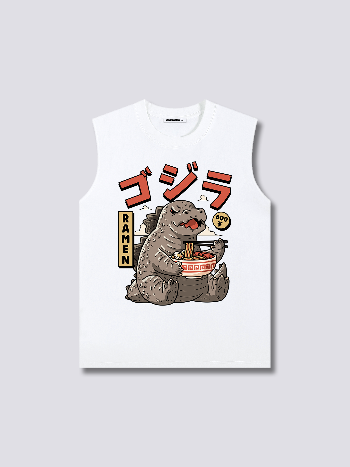 Front Print - Babyzilla Tank Top
