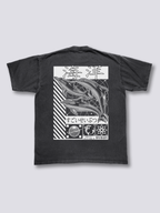 Dolphin Vintage T-Shirt - Black