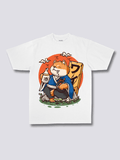 Front Print - Drunk Shiba T-Shirt