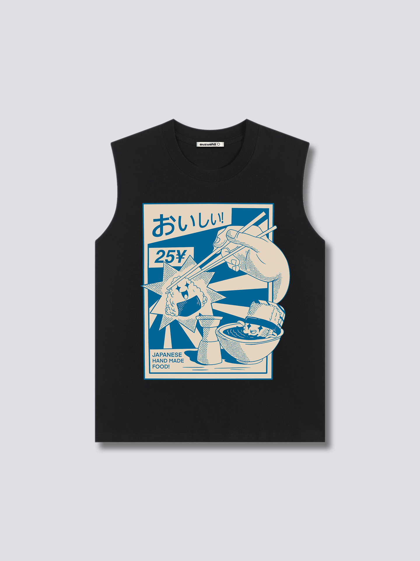 Front Print - Food Tank Top