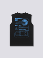 GTR Blueprint Tank Top