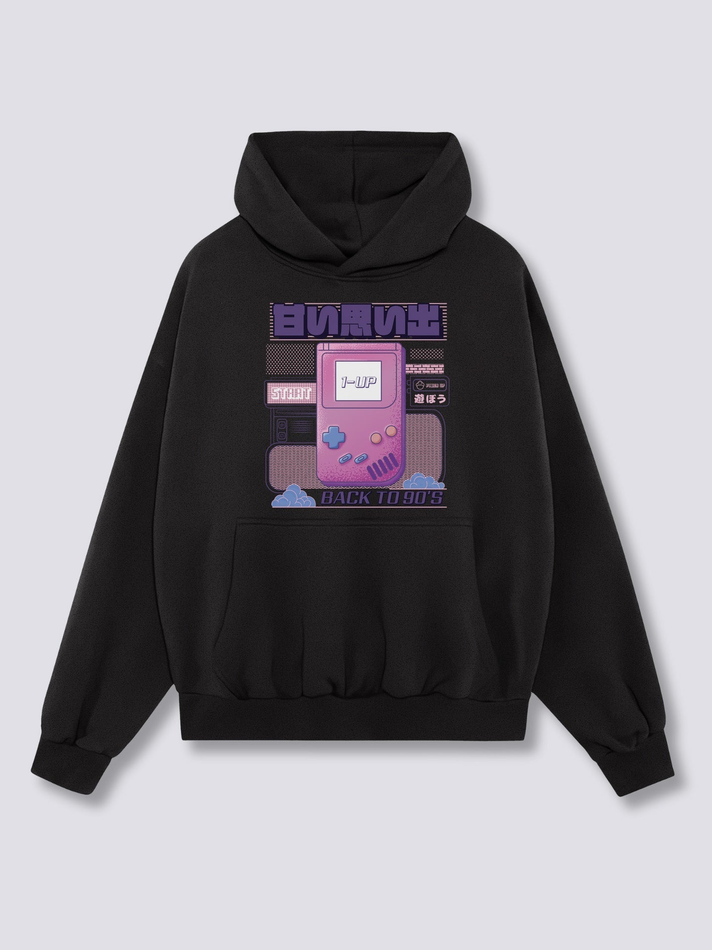 Front Print - Gameboy Hoodie