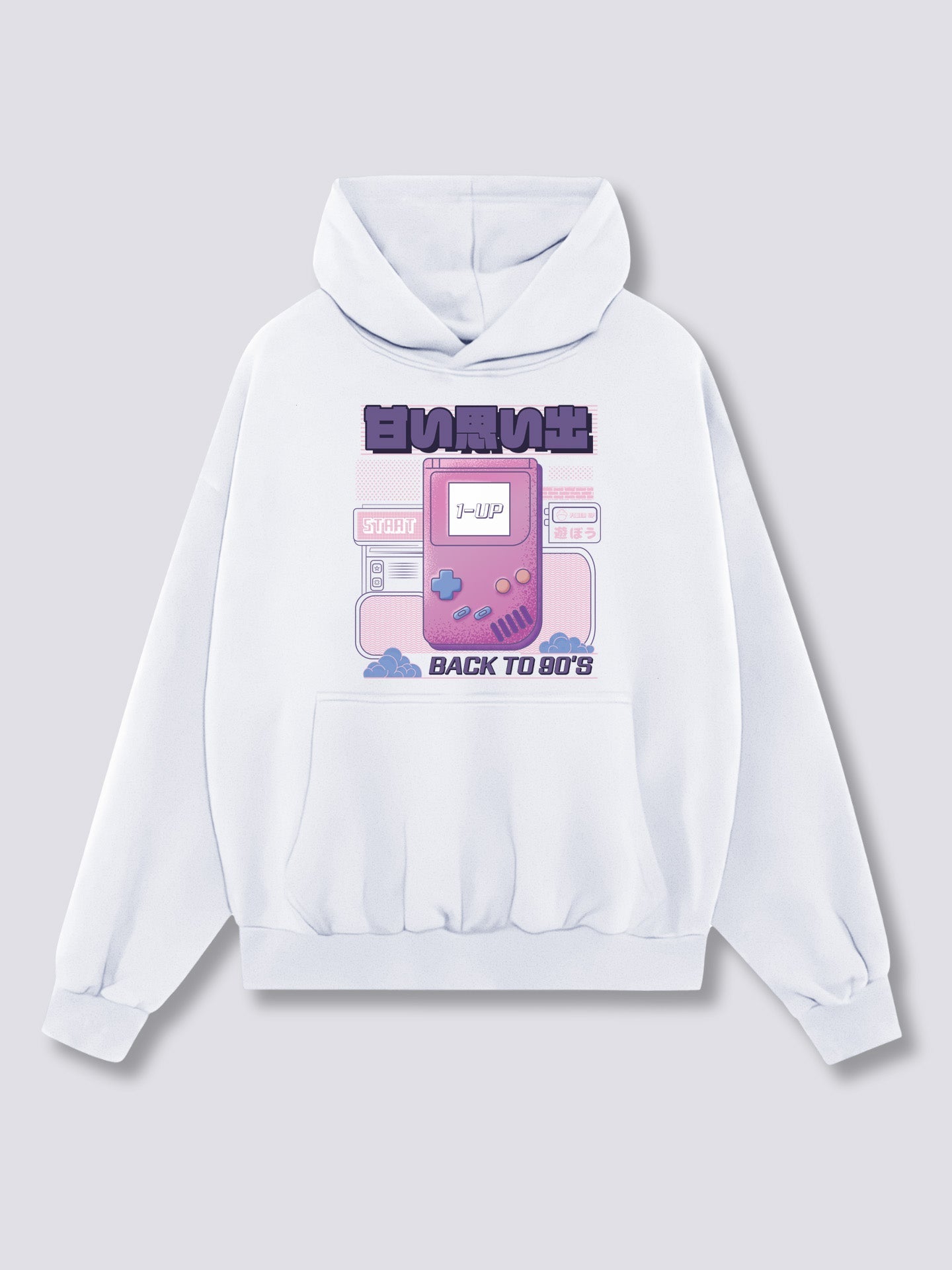 Front Print - Gameboy Hoodie