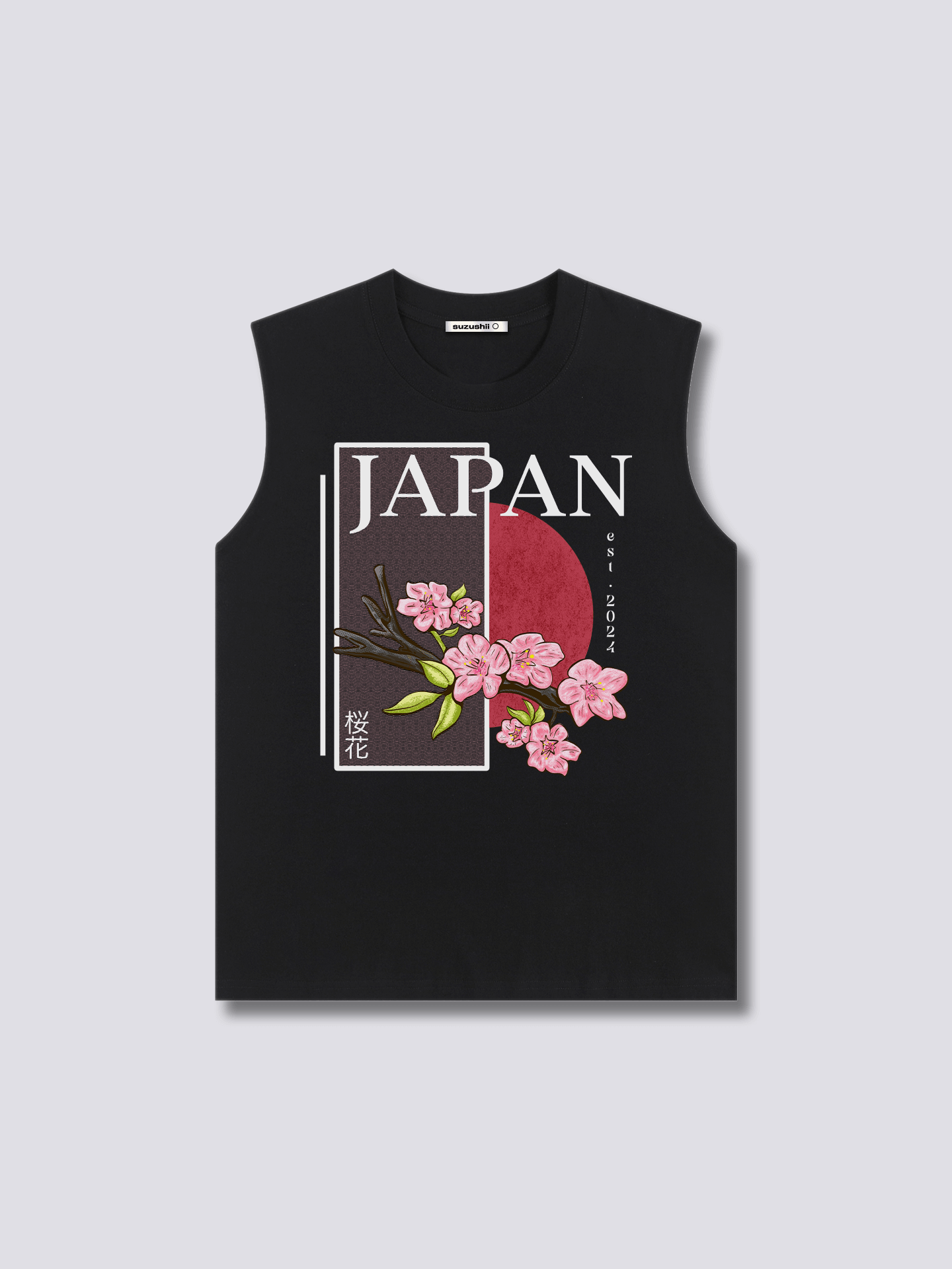 Front Print - Japan Tank Top
