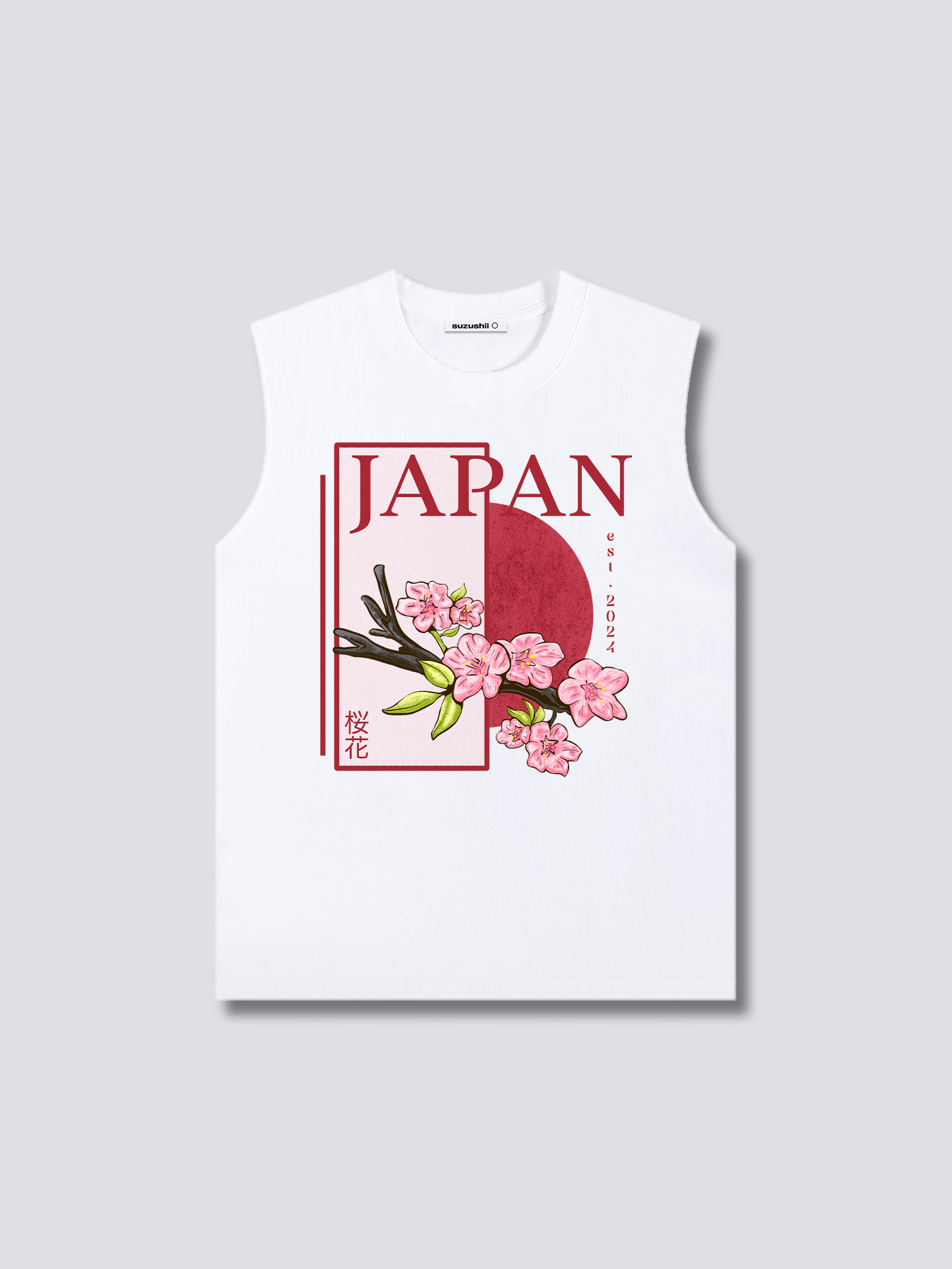 Front Print - Japan Tank Top