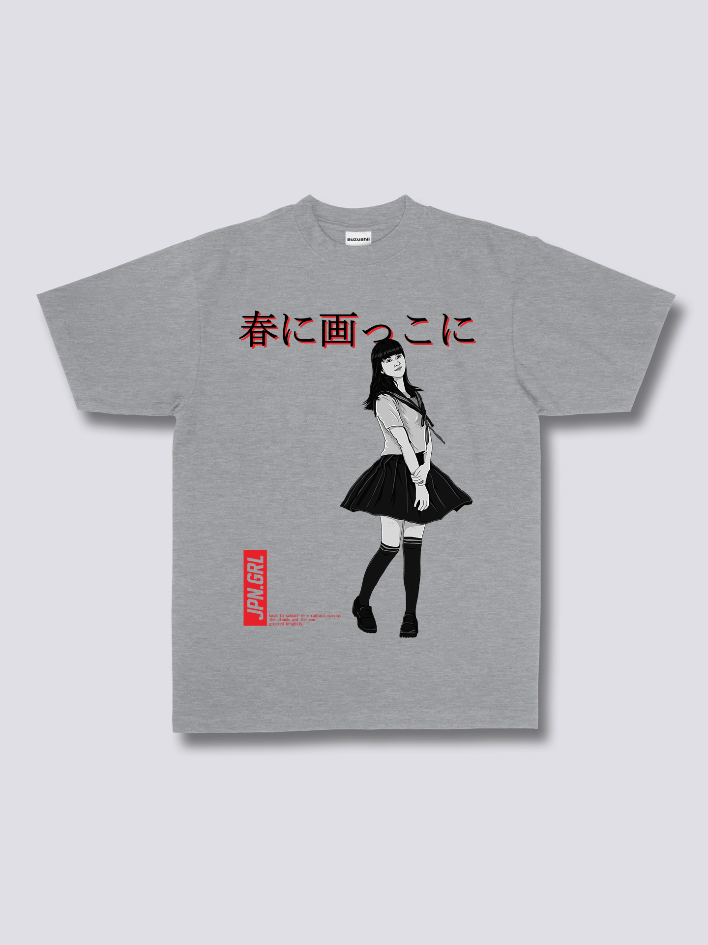 Front Print - Jpn Girl T-Shirt