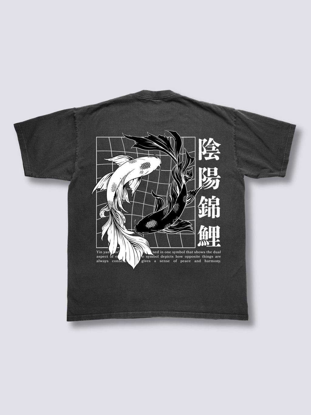 Ying Yang Koi Vintage T-Shirt