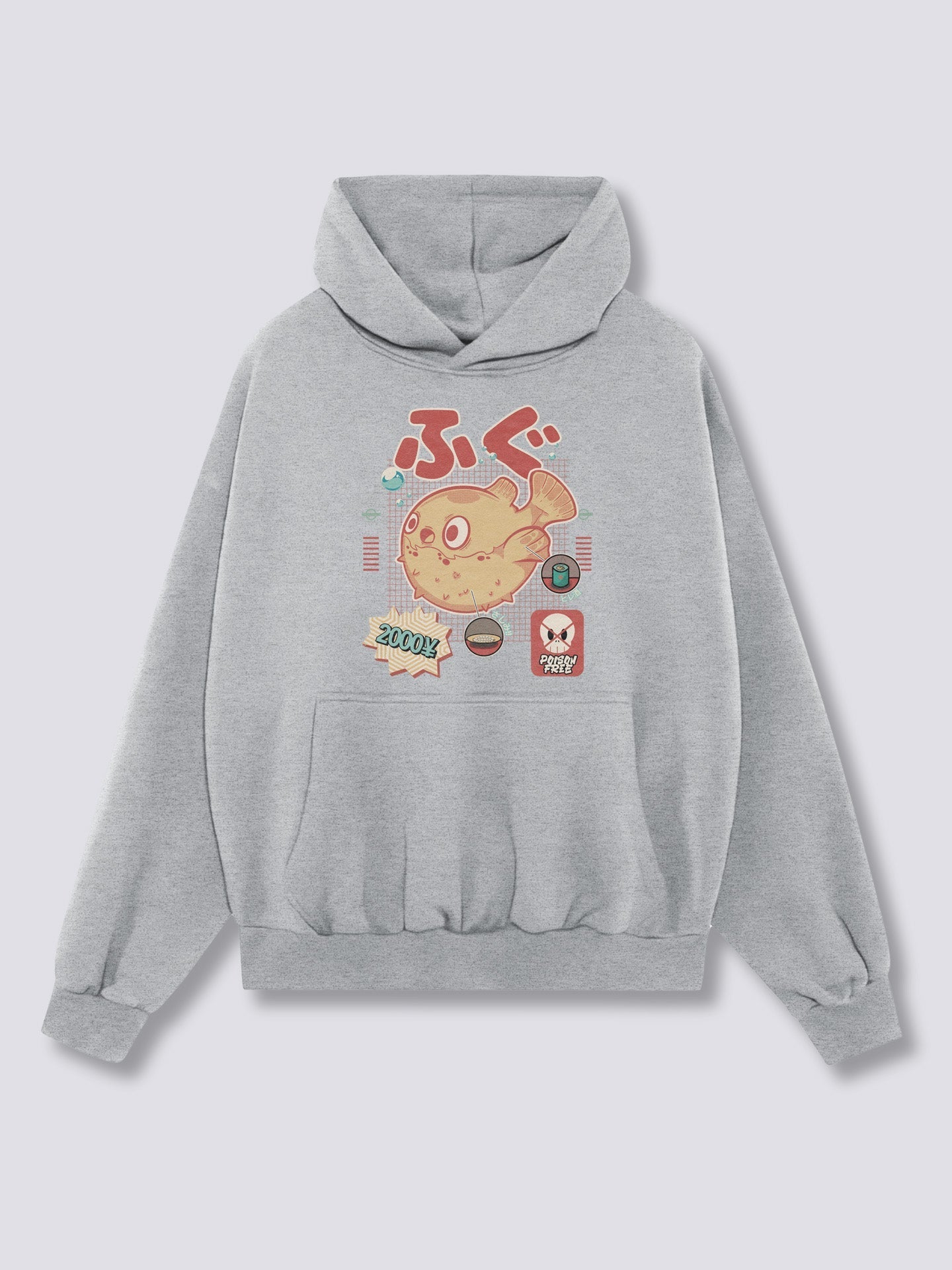 Front Print - Fugu Hoodie