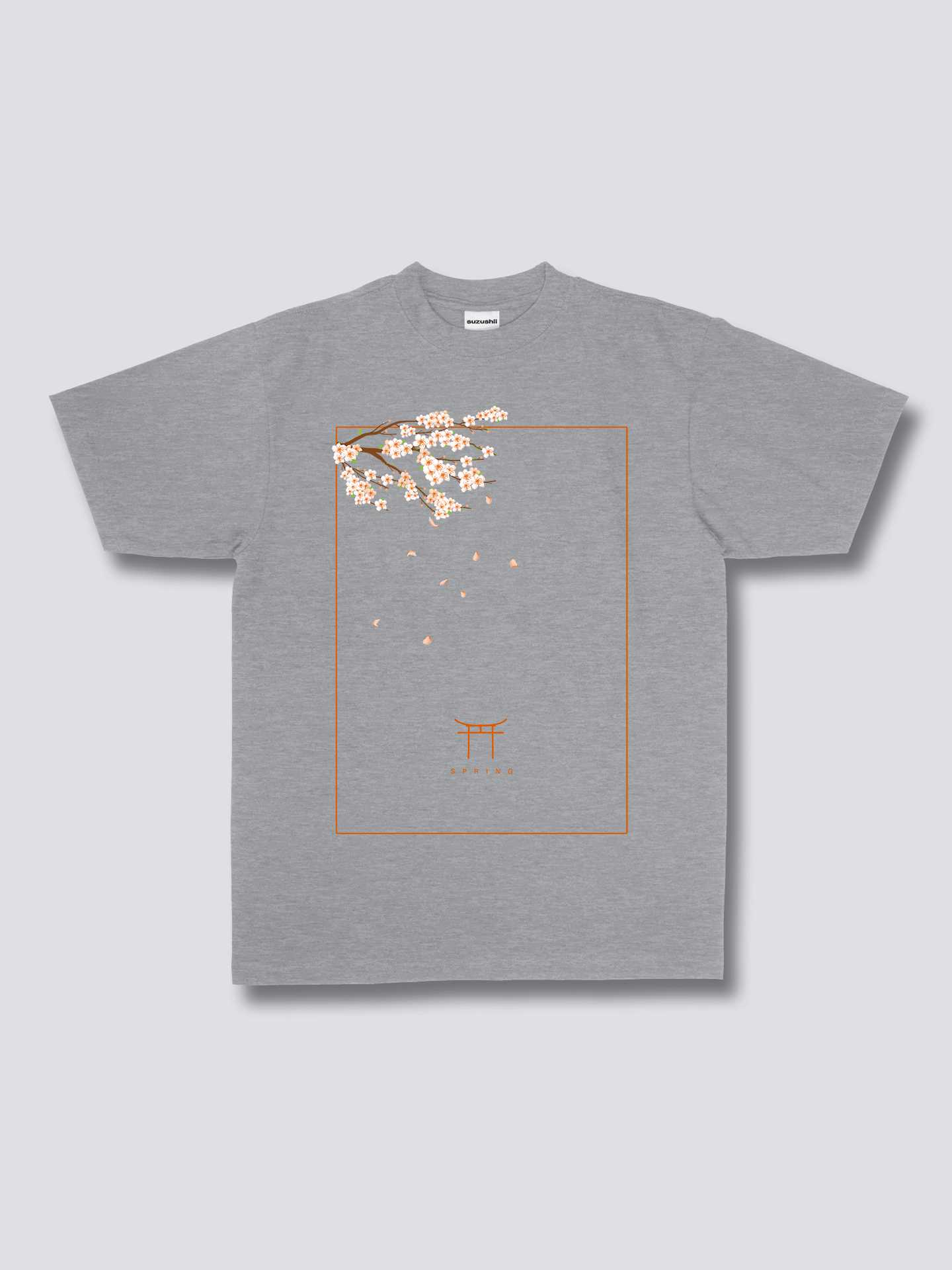 Front Print - Peach Blossom T-Shirt