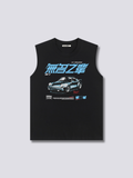 Front Print - Race Tank Top