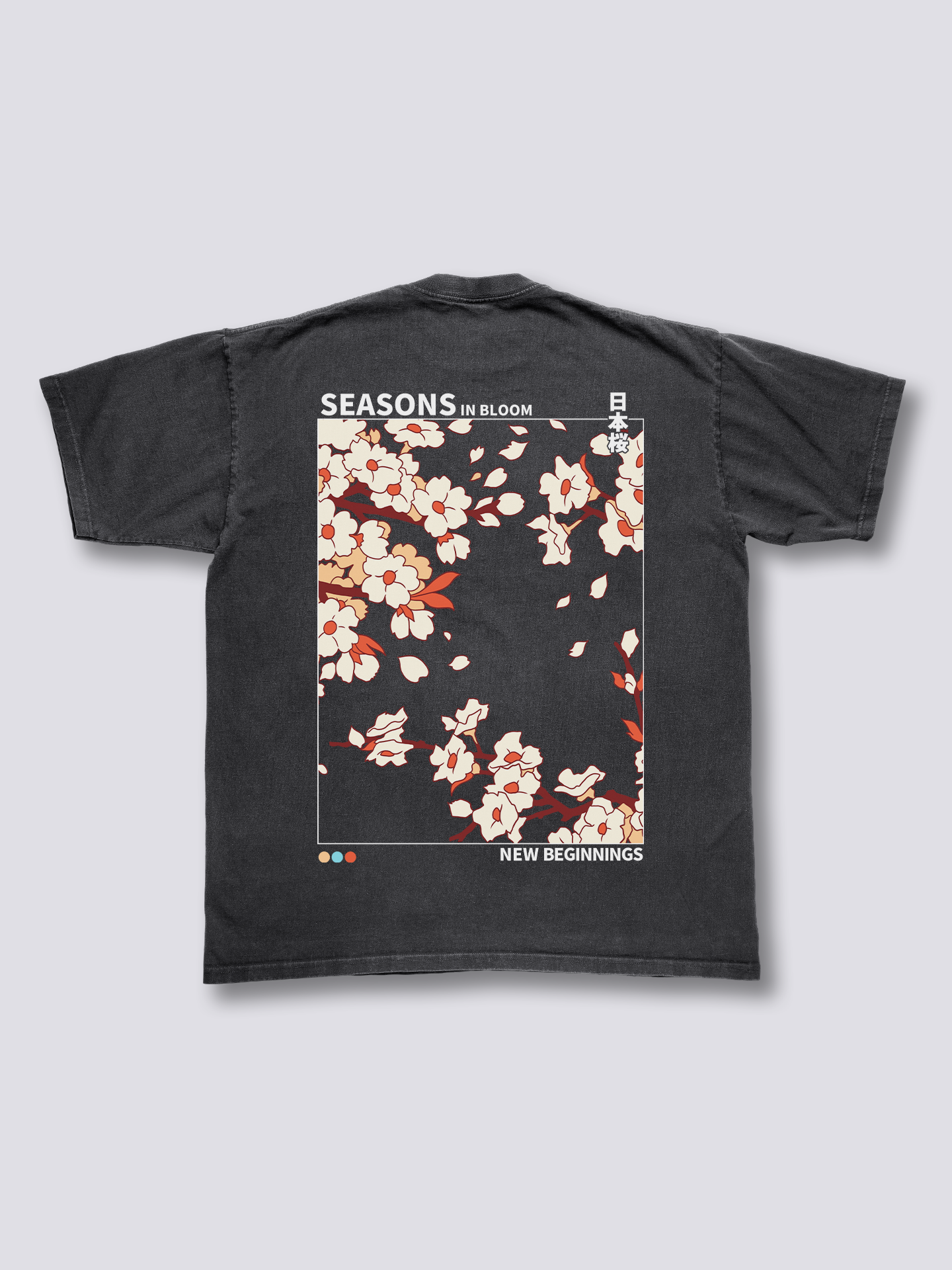 Seasons in Bloom Vintage T-Shirt