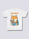 Front Print - Shiba Ramen T-Shirt