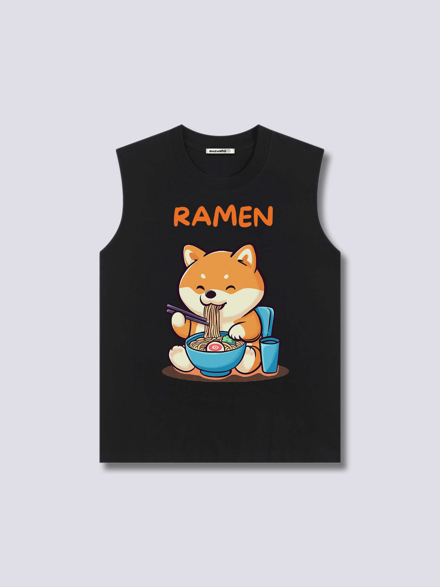 Front Print - Shiba Ramen Tank Top