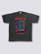 Front Print - Snack Machine Vintage T-Shirt