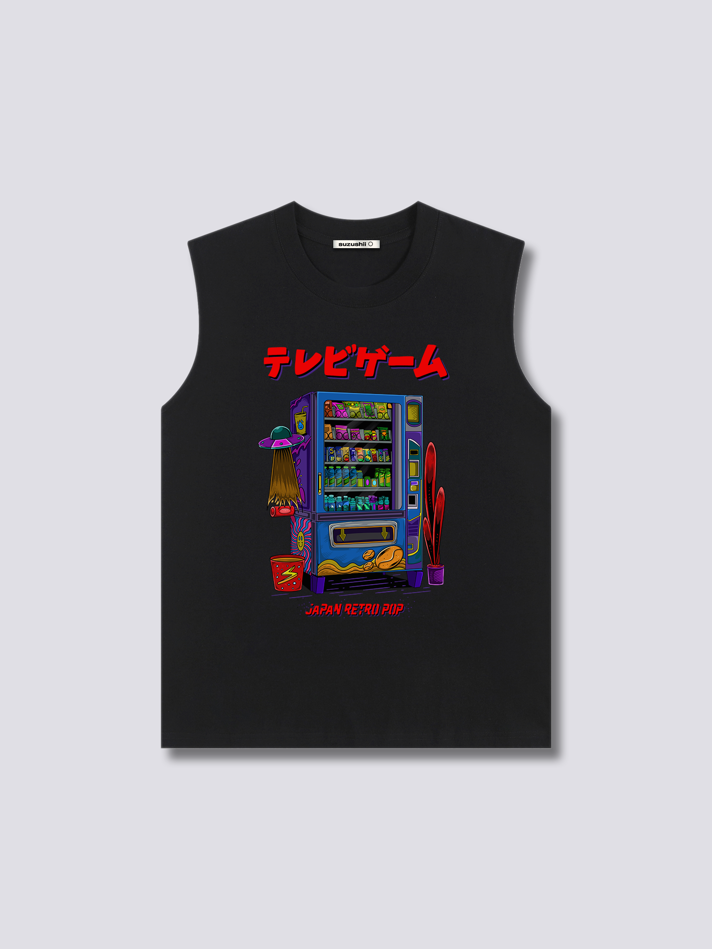 Front Print - Snack Machine Tank Top