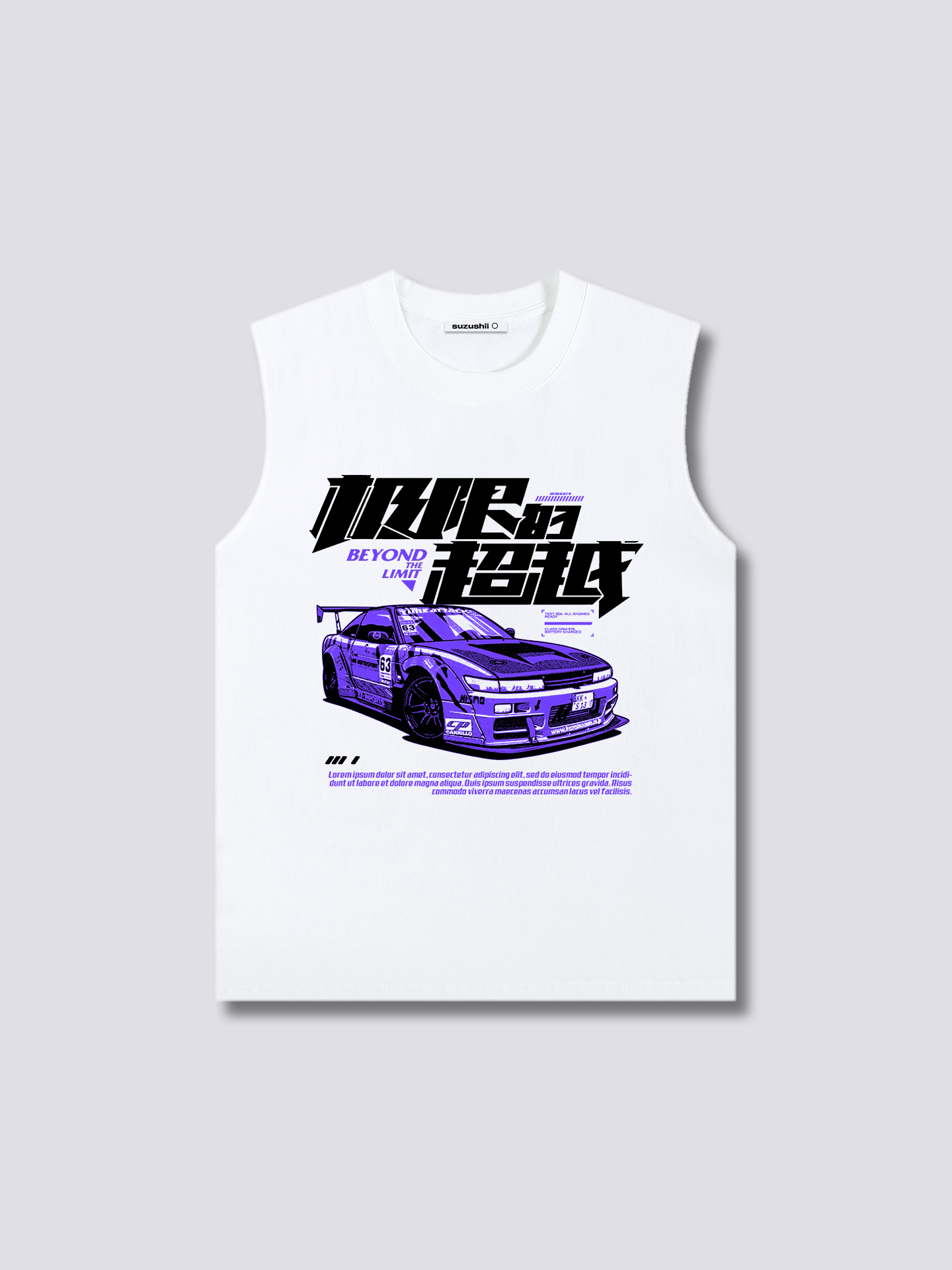 Front Print - Speed Tank Top