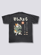 Sushi Neko Vintage T-Shirt