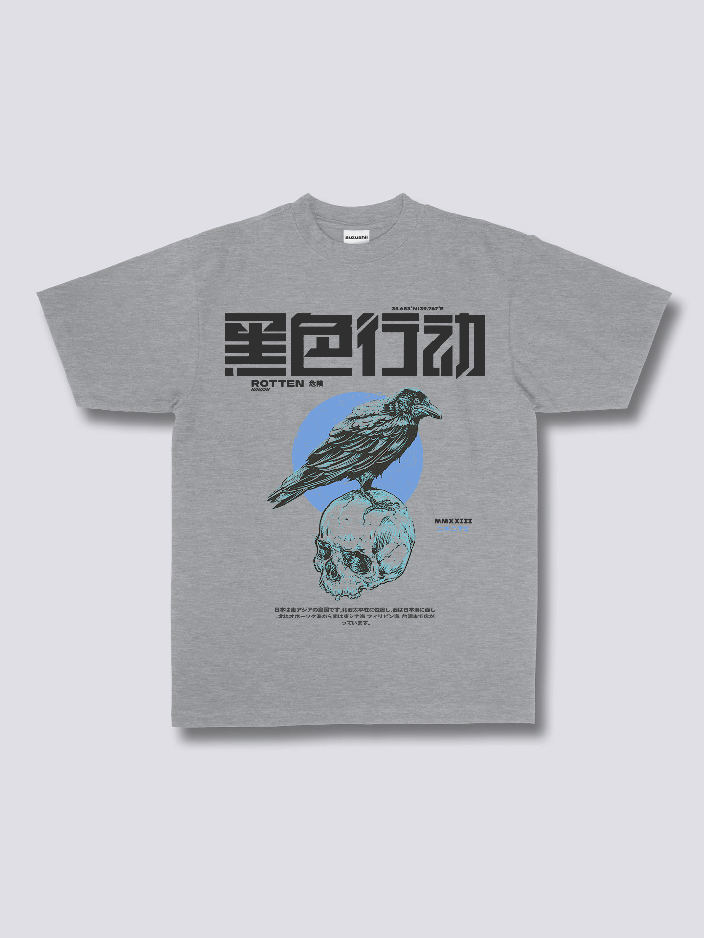 Front Print - Dark Crow T-Shirt