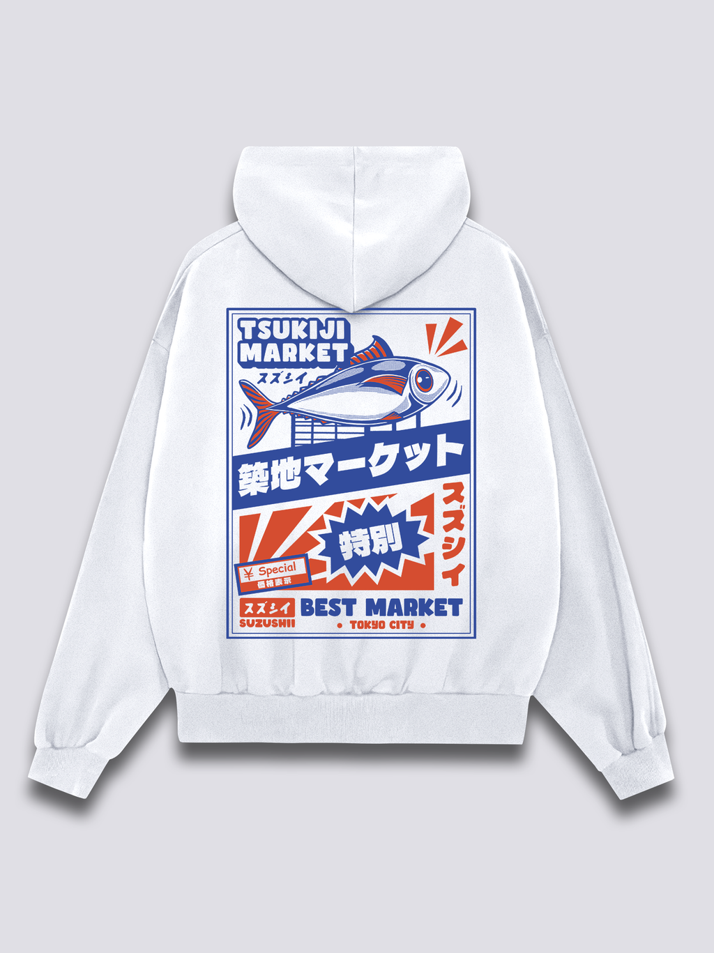 Tsukiji Market Hoodie