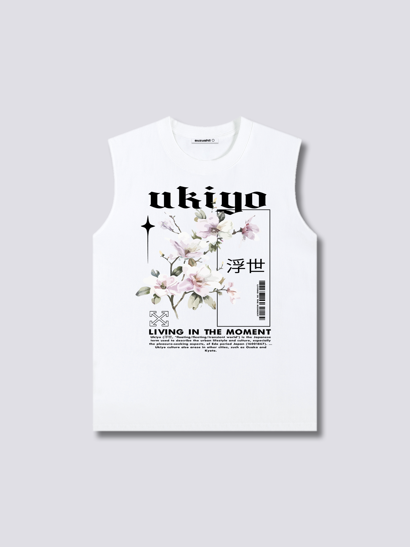 Front Print - Ukiyo Tank Top