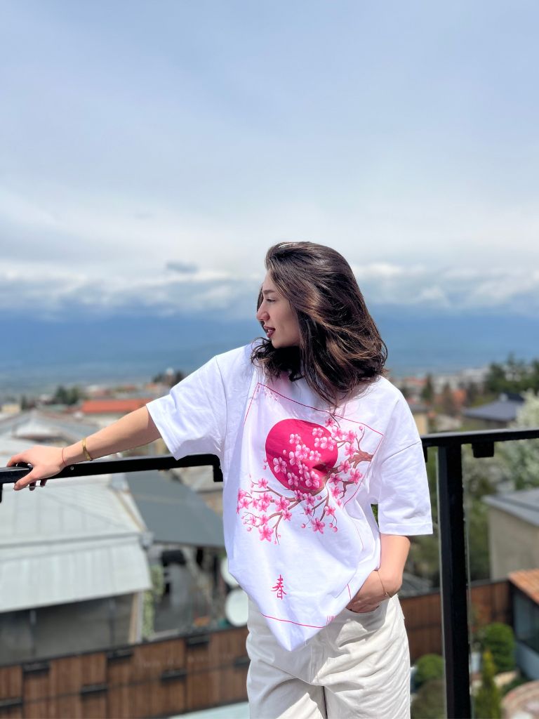 Front Print - Spring Blossom T-shirt