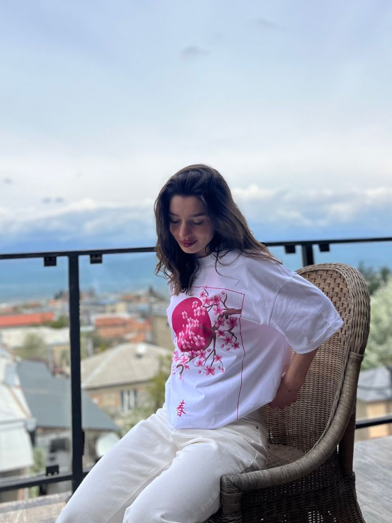 Front Print - Spring Blossom T-shirt
