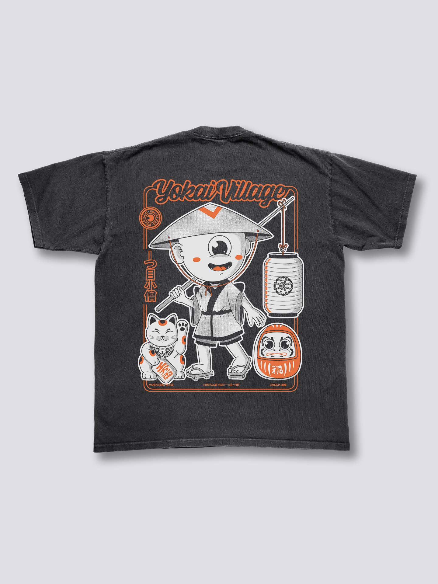 Yokai Village Vintage T-Shirt
